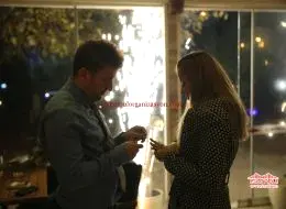 Kafede Evlilik Teklifi Organizasyonu İstanbul Organizasyon