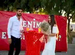 Sürpriz Evlenme Teklifi Organizasyonu Alaçatı