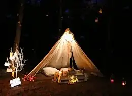Su Kargısı Üçgen Çadır ve Masa Süsleme İstanbul