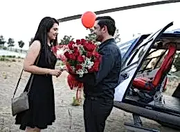 İstanbul Helikopterde Sürpriz Evlilik Teklifi Organizasyonu