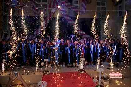 Karma Sahne Efektleri Mezuniyet Organizasyonu İstanbul Organizasyon