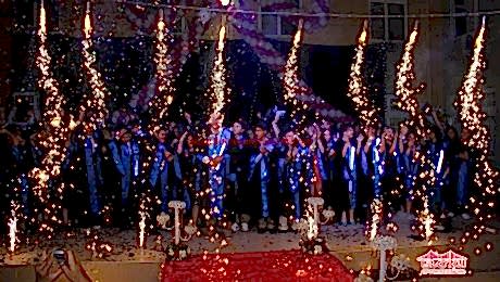 Karma Sahne Efektleri Mezuniyet Organizasyonu İstanbul Organizasyon