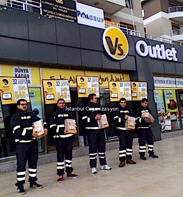 Vs Outlet Reklam ve Pazarlama Aktiviteleri Profesyonel İlan Dağıtımı İstanbul Organizasyon