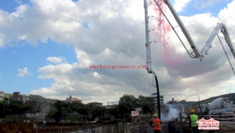 Sis ve Renkli Duman Efektleri Temel Atma Töreni Organizasyonu İstanbul Organizasyon