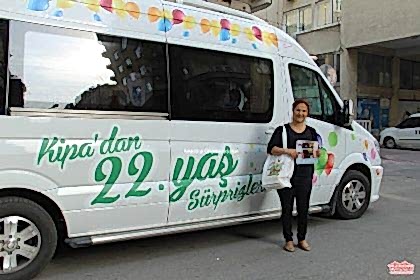 Mersin Kipa Çat Kapı Projesi Reklam Arabası İstanbul Organizasyon