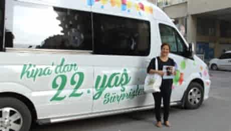 Mersin Kipa Çat Kapı Projesi Reklam Arabası İstanbul Organizasyon