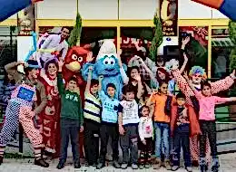 Kostümlü Karakter Animasyonu Çizgi Film Maskotları Gösterisi İstanbul Organizasyon