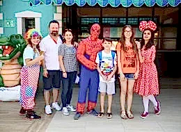 Örümcek Adam Kostümlü Karakter Servisi İstanbul Organizasyon