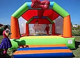 Papyonlu Zıp Zıp Şişme Çocuk Oyuncak Parkuru Temini İstanbul Organizasyon