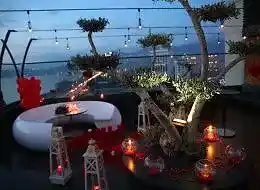 Sürpriz Evlilik Teklifi Organizasyonu Restoran Süsleme