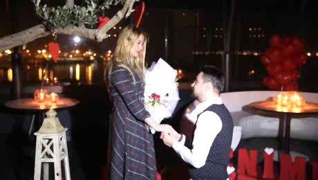 Restoranda Evlilik Teklifi Organizasyonu İstanbul Organizasyon