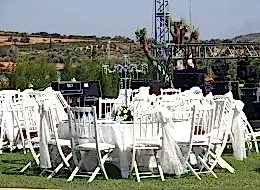 Sandalye ve Masa Kiralama İstanbul Organizasyon