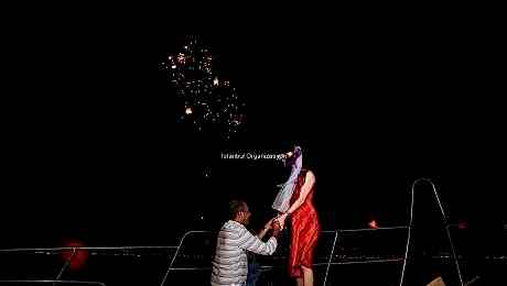 Teknede Evlilik Teklifi Organizasyonu Paketi İstanbul Organizasyon