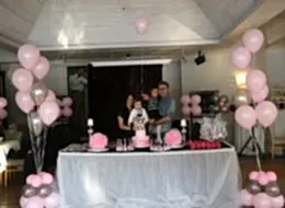 Kız Çocuk Doğum Günü Organizasyonu Uçan Balon Süsleme Hizmeti İstanbul Organizasyon