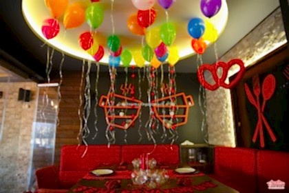 Renkli Uçan Balon Süsleme Servisi İstanbul Organizasyon