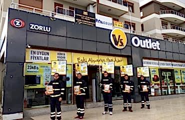 Vestel Yürüyen Reklam Aktivitesi