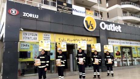 Vestel Yürüyen Reklam Aktivitesi