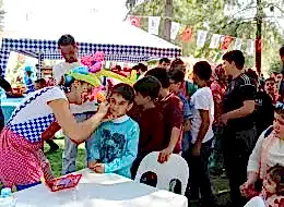 Festival ve Şenlik Organizasyonu Yüz Boyama Aktivitesi İstanbul Organizasyon